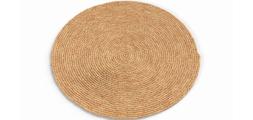 Round jute rug - Boho Bali - 100 CM - Kavya - gallery 1