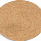 Round Jute Rug - Boho Bali - 120 CM - Kavya - gallery 1