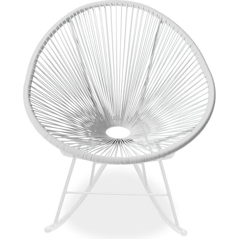 Acapulco Rocking Chair - White legs - New edition - gallery 1