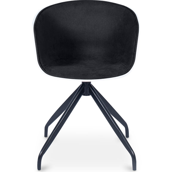 Jodie Design White Padded Office Chair - gallery 1