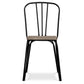 Dining Chair - Industrial Design - Wood and Metal - Lillor - gallery 5