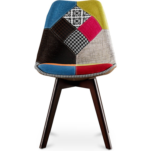 Dining Chair - Upholstered in Patchwork - Simona - gallery 1