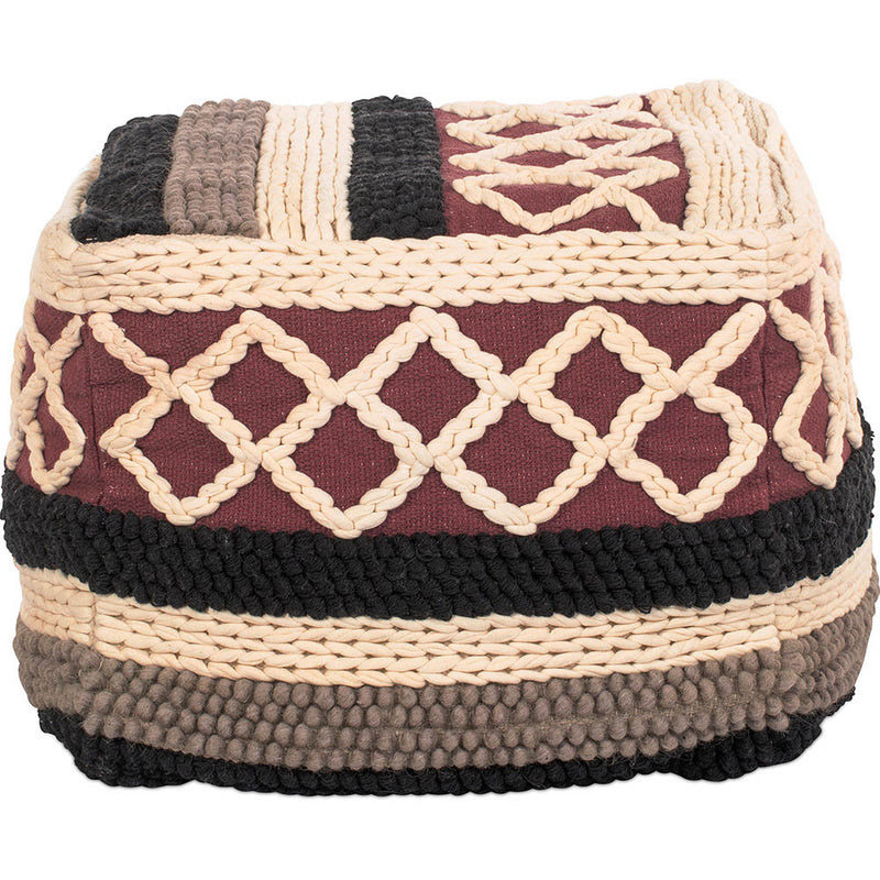 Boho Bali Style Pouffe Seat - Lonbay - gallery 1