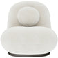 Armchair Upholstered in Boucle Fabric - Larry - gallery 4
