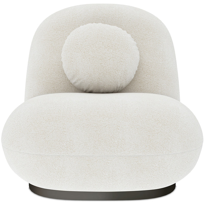 Armchair Upholstered in Boucle Fabric - Larry - gallery 4