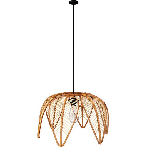 Lampe de Plafond en Rotin - Style Boho Bali - Cardenia