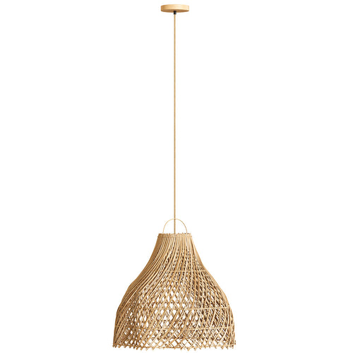 Boho Style Rattan Pendant Lamp - Rodric
