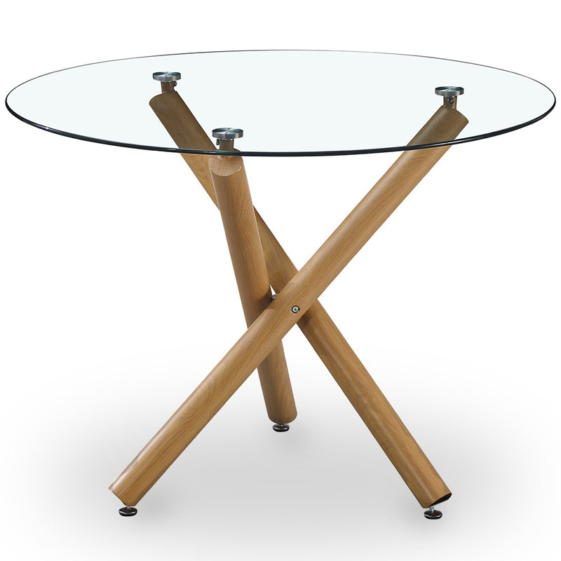 Round Dining Table - Scandinavian Design - 4/5 Diners - Tesfa - gallery 3