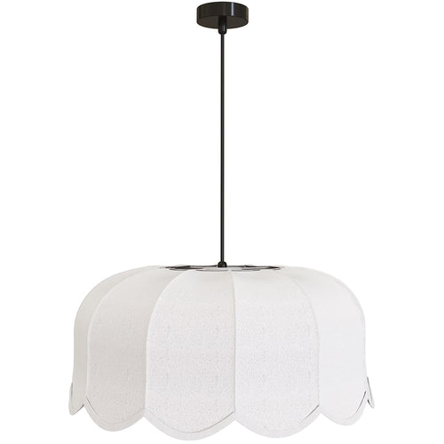 Pendant lamp Beige linen – Natural and timeless style – Deral