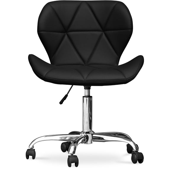 Office Chair with Wheels - Swivel Desk Chair - Upholstered in Leatherette - Wito - gallery 1