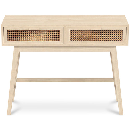 Escritorio - consola para recibidor - madera estilo boho balinés - Yanpai