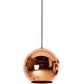 Ceiling Lamp - Metal Globe Pendant Lamp - 25cm - Range - gallery 1