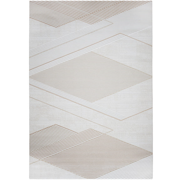 Rug Large Contemporary Modern Design - Beige (290x200 cm) - Utana - gallery 1