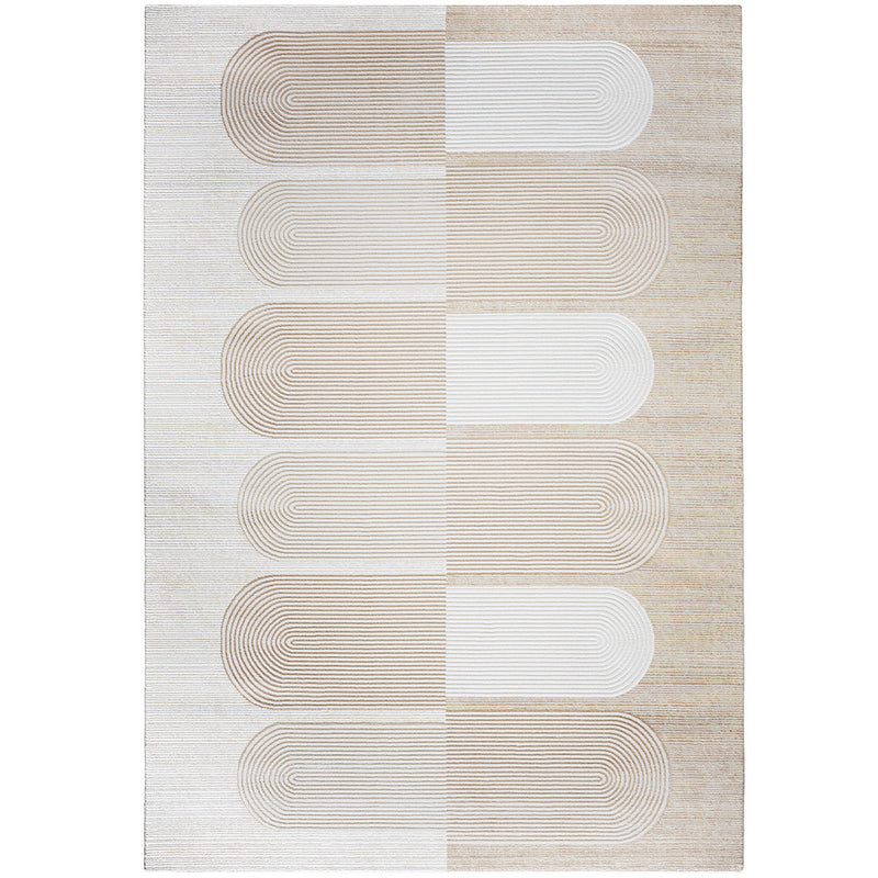 Rug Large Contemporary Modern Design - Beige (290x200 cm) - Qyar - gallery 1