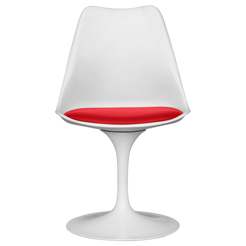 Dining Chair - White Swivel Chair - Tulip - gallery 1