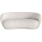Curved Sofa - 3 Seater - Boucle Fabric - Curvy - gallery 3