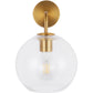 Spherical Glass Shade Wall Sconce - gallery 1