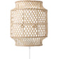 Wall Lamp - Boho Bali Bamboo Design - Hya - gallery 1