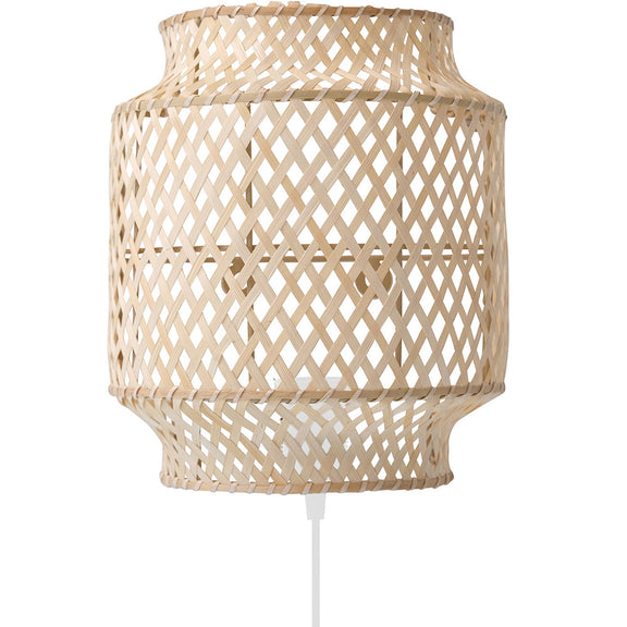 Wall Lamp - Boho Bali Bamboo Design - Hya - gallery 1