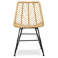 Rattan Dining Chair - Boho Style - Mia - gallery 1