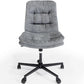 Upholstered Office Chair - Swivel - Catherine