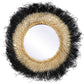 Specchio da parete - Design rotondo Boho Bali (60 cm) - Bioe
