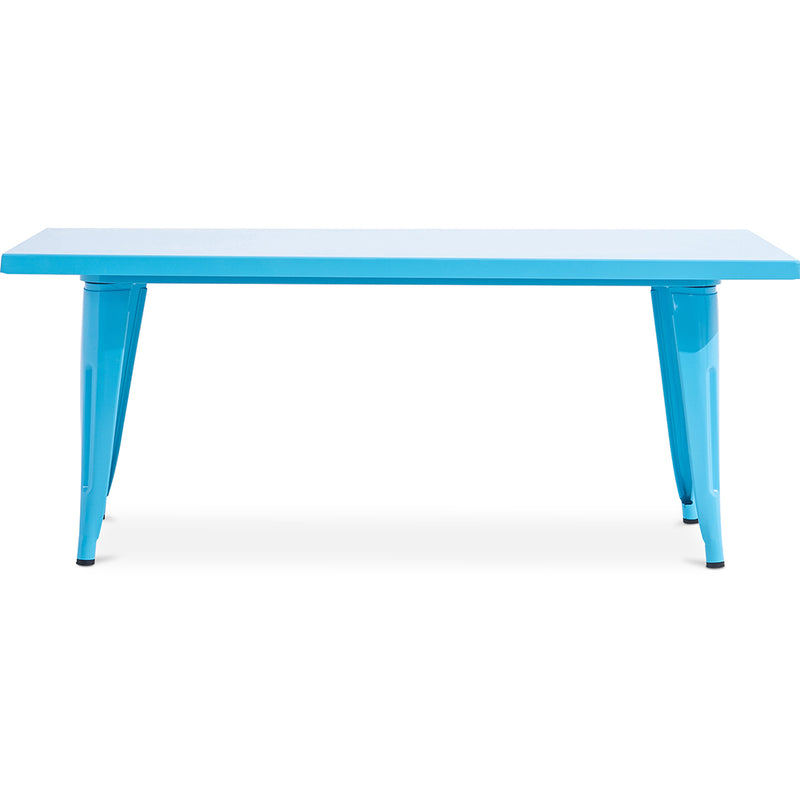 Table rectangulaire pour enfants – design industriel – 120 cm – Stylix