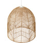 Lampada a sospensione dal design boho balinese in rattan naturale - Bu