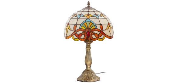 Tiffany table lamp - Crystal - gallery 1