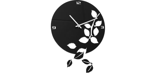Wall clock Leaves
