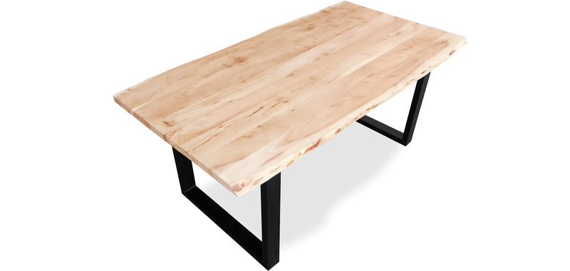 Table à manger rectangulaire - Design industriel - Bois - Dingo