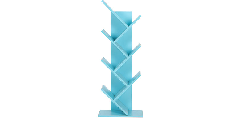 Wooden Bookshelf - Modern Design - Bluey - gallery 1