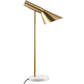 Lampe Flexo - Lampe de Bureau - Marbre et Métal - Celio