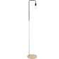 Lampa podłogowa z marmurową podstawą - lampa do salonu - Carlo