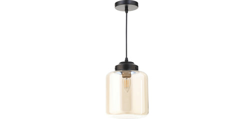 Lampe de plafond en cristal - Lampe suspendue au design vintage - Mikelo