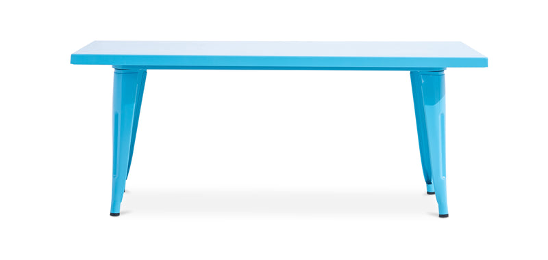 Table rectangulaire pour enfants - Design industriel - 120cm - Stylix