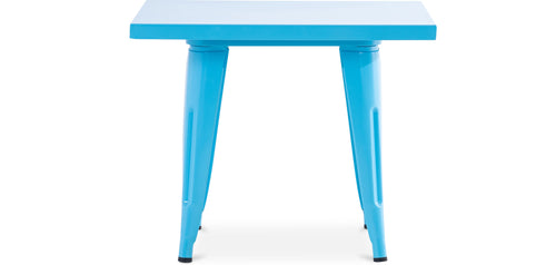 Square table for children - Industrial - Metal - 60cm - Stylix
