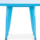 Square Children's Table - Industrial - Metal - 60cm - Stylix - gallery 1