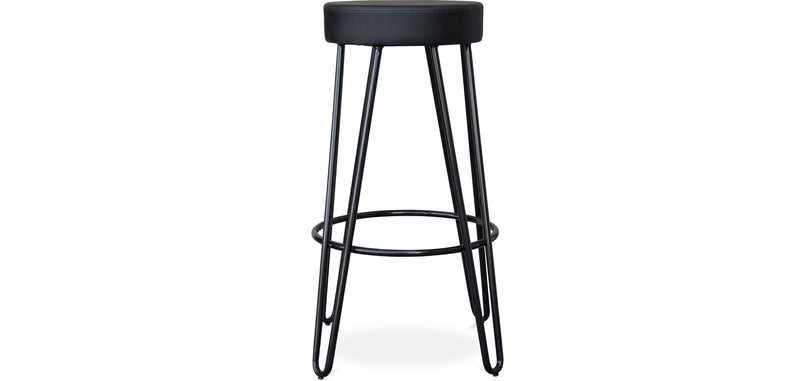 Tabouret Rond - Design Industriel - 80 cm - Elan