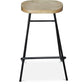 Barhocker - Industrielles Design - Holz und Metall - 75 cm - Inteus