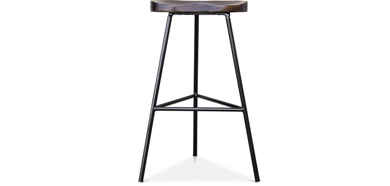 Barhocker - Industrielles Design - Holz und Metall - 73 cm - Kangee