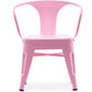 Child chair with armrests - Industrial design child chair - Steel - Stylix