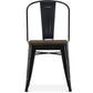 Dining chair - Industrial design - Wood and steel - Stylix