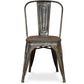 Spisestuestol - Industriell design - Tre og stål - Ny utgave - Stylix