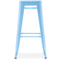Barkruk - Industrieel design - Staal - 76cm - Stylix