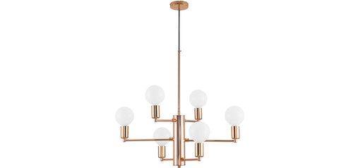 Lampe de plafond dorée - Lampe suspendue chandelier - Kande