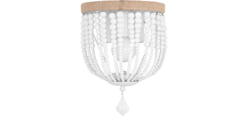 Wall Sconce - Boho Style - Wooden Balls - Kanda
