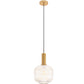 Lampa sufitowa vintage - Zawieszenie z kryształu - Amelia