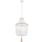 Lampa sufitowa z drewnianymi kulami - Lampa wisząca w stylu boho Bali - Lawan