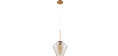 Lampe de plafond en cristal - Lampe suspendue design diamant - Alon